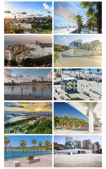 Malagueta, Free Parking, Center & Beach Malaga Bagian luar foto