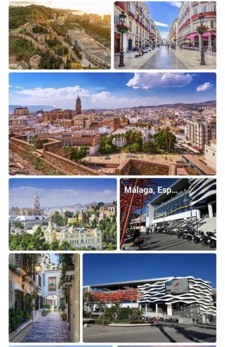 Malagueta, Free Parking, Center & Beach Malaga Bagian luar foto