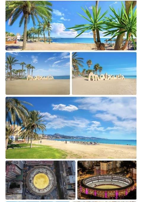 Malagueta, Free Parking, Center & Beach Malaga Bagian luar foto
